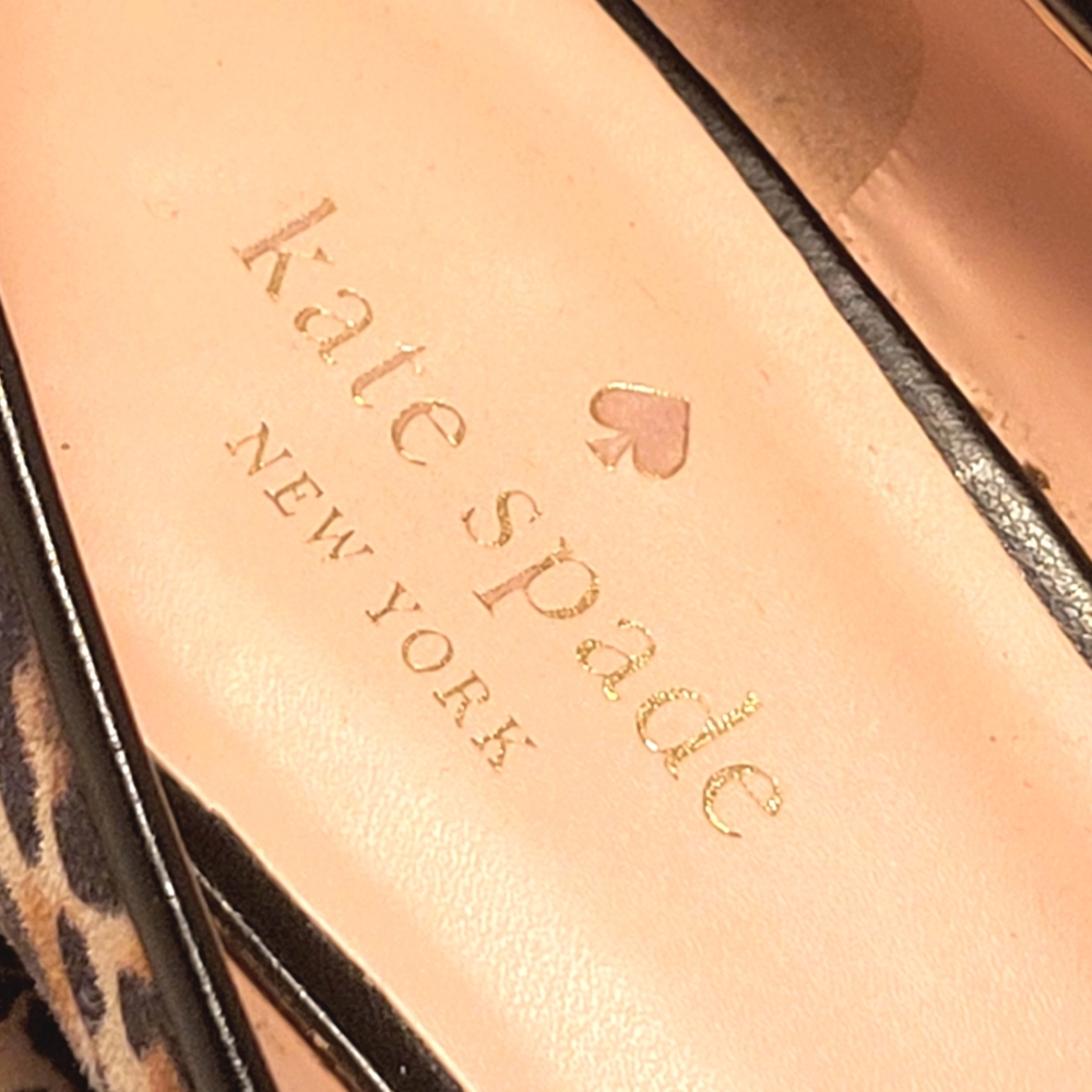 KATE SPADE Claudia Leopard Suede Loafers - Picture 11 of 16